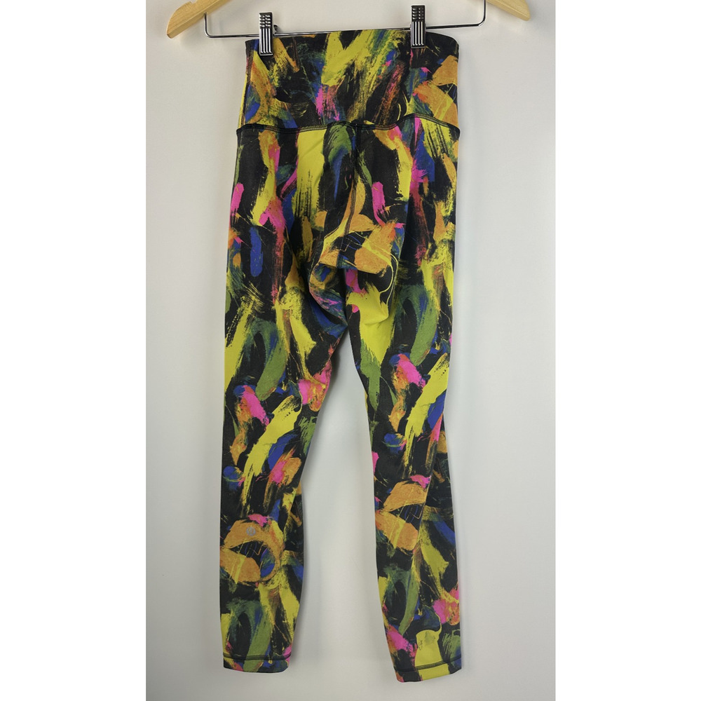 Lululemon Wunder Train Contour Fit High Rise Tight 25" Undertone Multi Size 4 - Picture 7 of 13